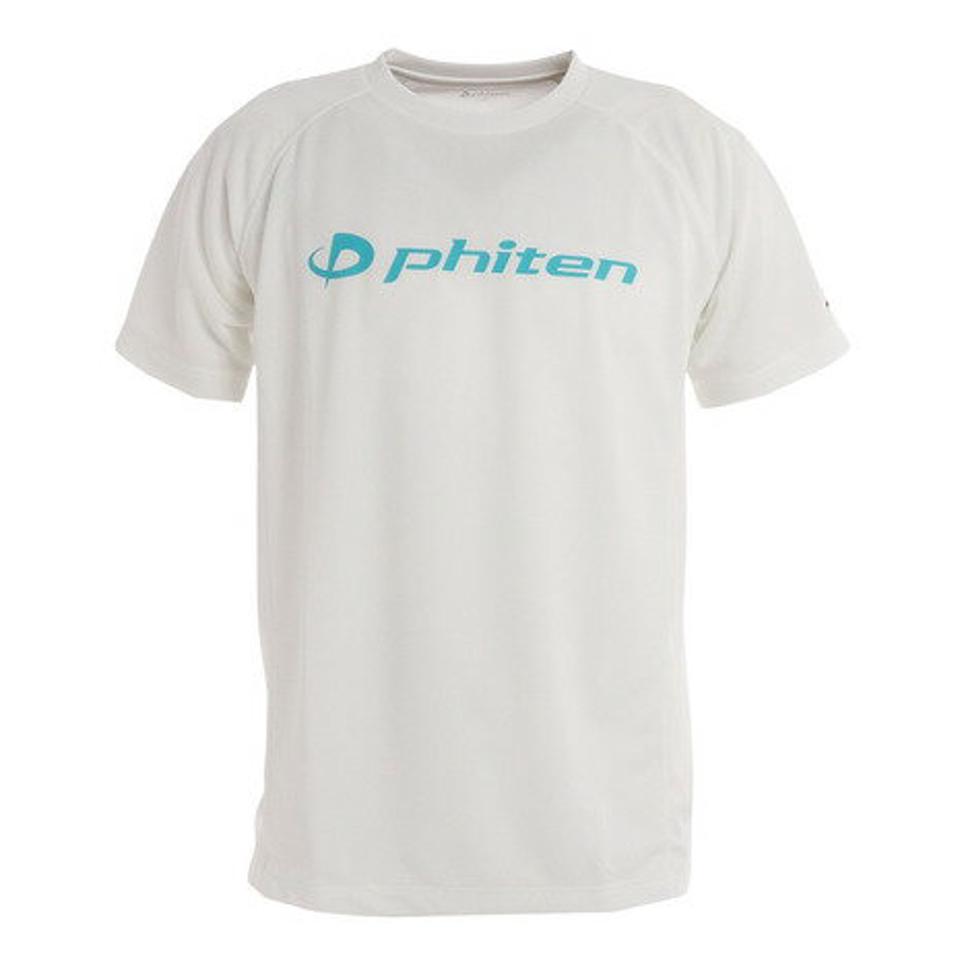 ファイテン（PHITEN）（メンズ、レディース） バレーボールウェア RAKUシャツスムースドライ 半袖Tシャツ 3120JG39 TQ/LM
