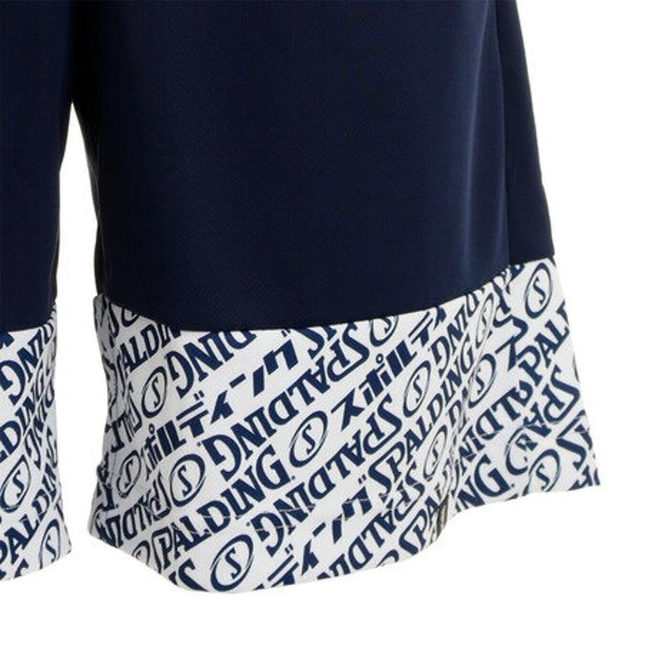 スポルディング（SPALDING）（メンズ）バスパン プラクティスパンツ ロゴグラフィック SMP191070 【バスケットボール ハーフパンツ 練習着 メンズ】