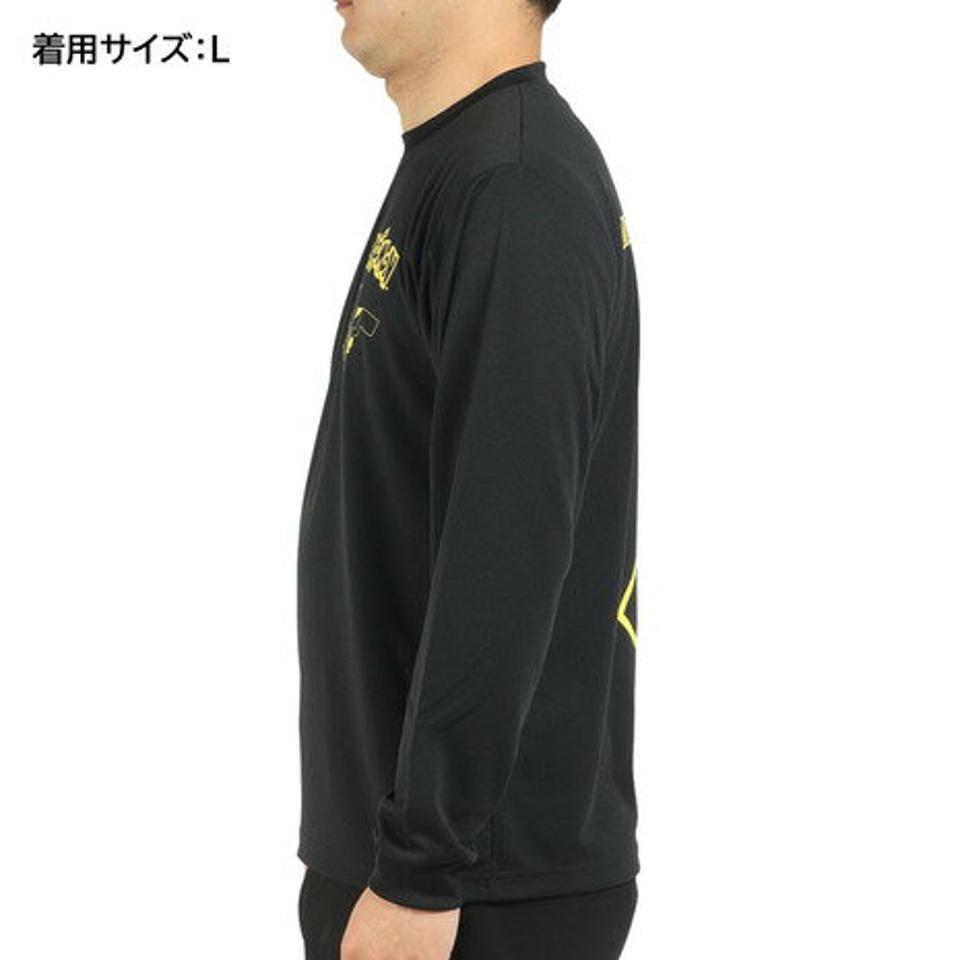 ミズノ(MIZUNO) バドミントンウェア ポケモン 長袖Tシャツ 72JA2P0109 (メンズ、レディース)