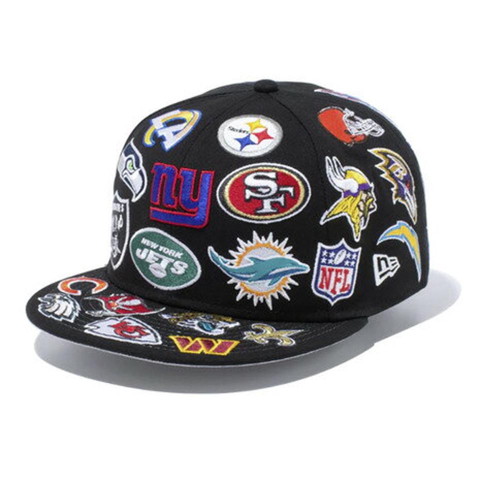 ニューエラ（NEW ERA） キャップ 9FIFTY Team Logo Allover チームロゴオールオーバー NFL 13356218 （メンズ、レディース）
