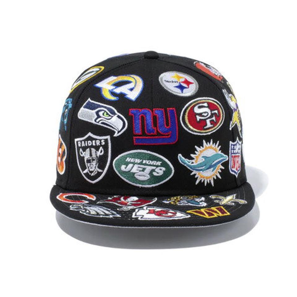 ニューエラ（NEW ERA） キャップ 9FIFTY Team Logo Allover チームロゴオールオーバー NFL 13356218 （メンズ、レディース）