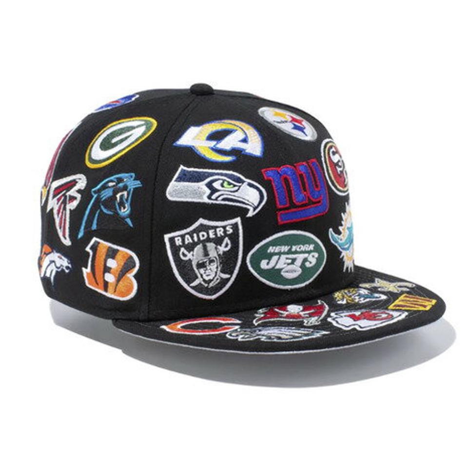 ニューエラ（NEW ERA） キャップ 9FIFTY Team Logo Allover チームロゴオールオーバー NFL 13356218 （メンズ、レディース）