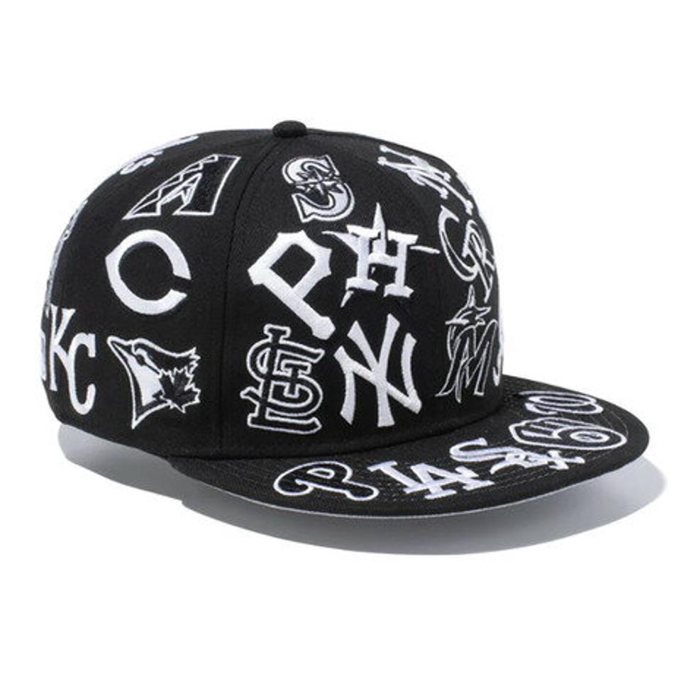 ニューエラ（NEW ERA） キャップ 9FIFTY Team Logo Allover チームロゴオールオーバー MLB 13337443 （メンズ、レディース）