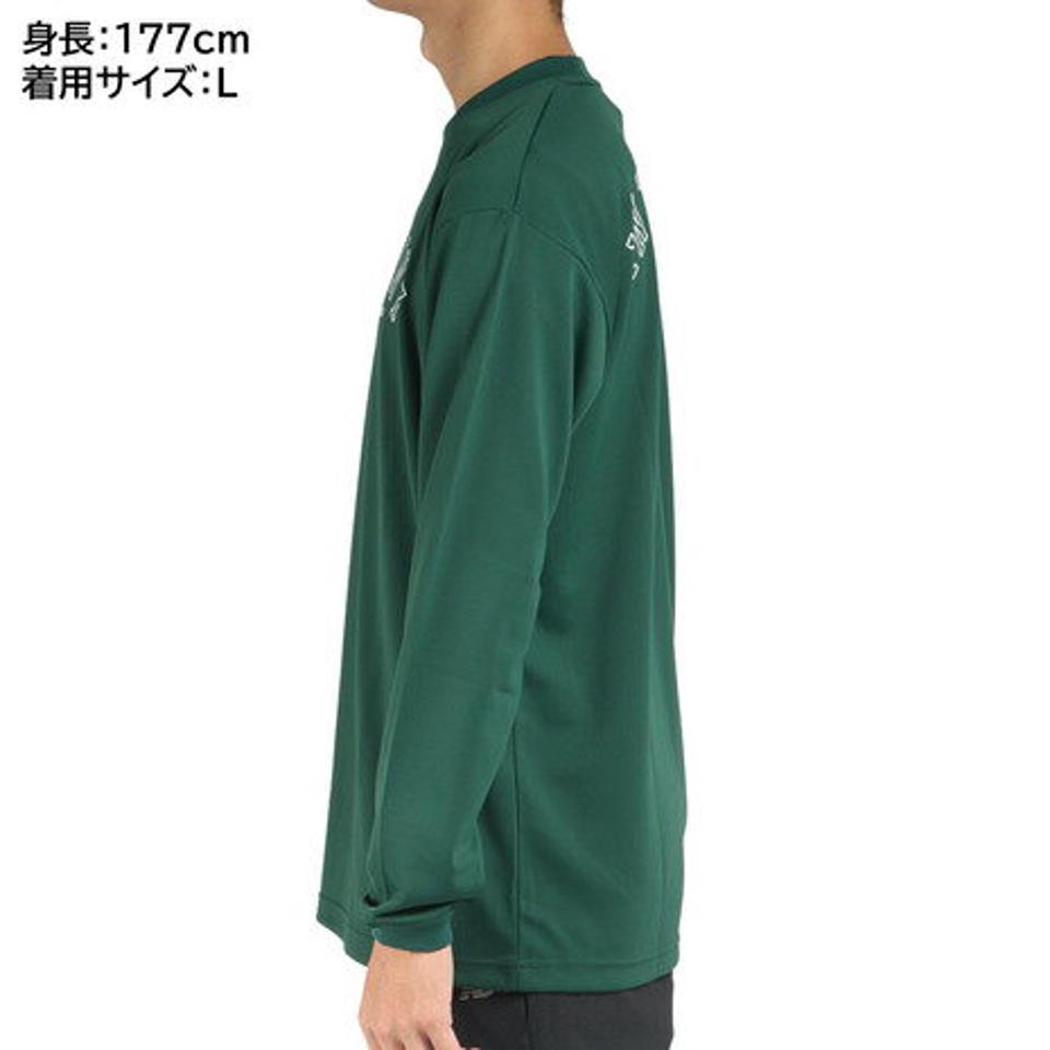 【10%OFFクーポン 11/24まで】インザペイント（IN THE PAINT） バスケットボールウェア ロンT 長袖Tシャツ ITP22408GRN （メンズ）