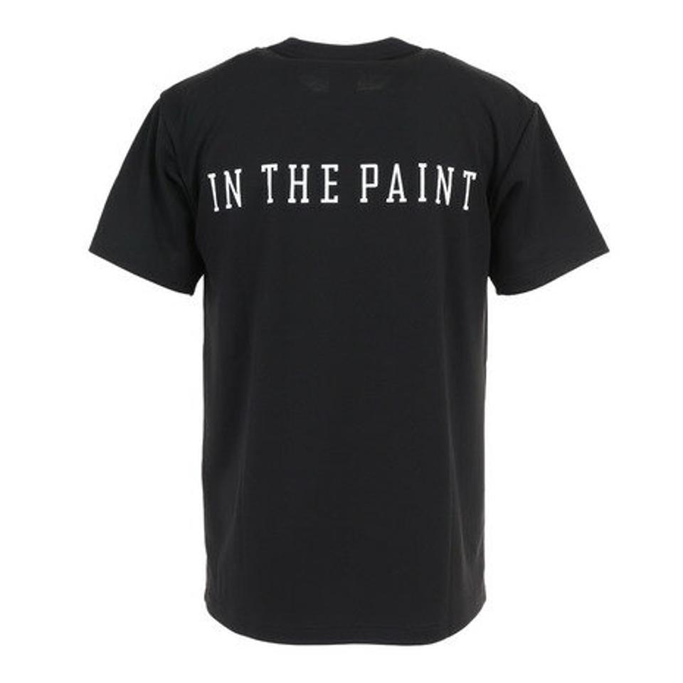 【1/25 24h限定 エントリー＆対象3店舗買い回りで最大P10倍！】インザペイント（IN THE PAINT）（メンズ）バスケットボールウェア 半袖 Tシャツ ITP22402BLK