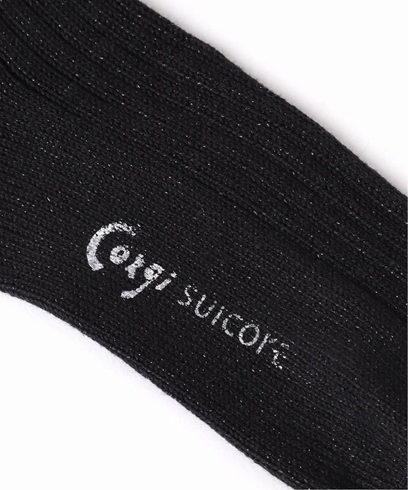 【corgi/コーギー】glitter rib socks（AP STUDIO）