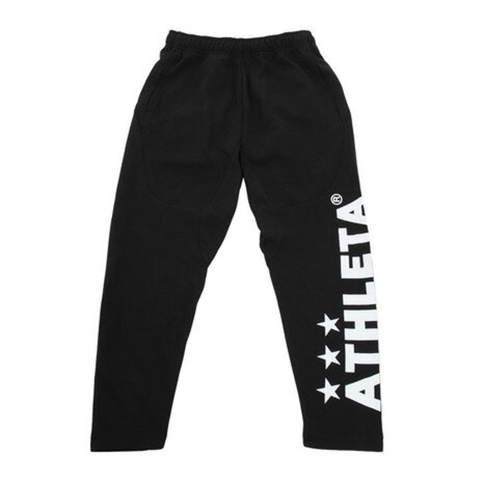 アスレタ（ATHLETA） ジュニア パンツ ライトスウェットパンツ 3349J 黒 スポーツウェア （キッズ）