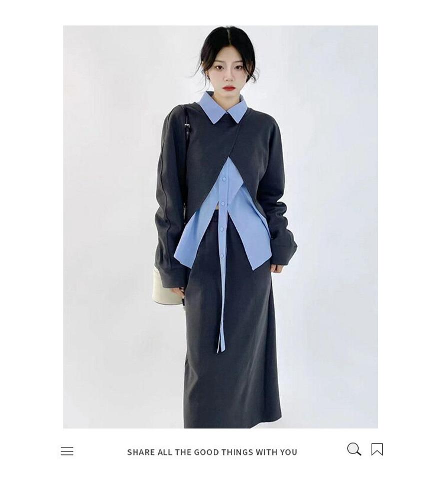 セットアップ レディース トレーナー スカート トップス ボトムス パーカー ブラウス シャツ 長袖 上下セット スカートセット タイトスカート スウェット ダンボール素材 シンプル 着瘦せ 秋冬 春 春秋 おしゃれ ナチュラル 通勤 普段着 お出かけ デート お呼ばれ