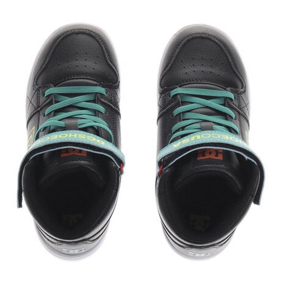 ディーシー・シュー（DC SHOE） KSユニバーシティミッド EV SN KS UNIVERSITY MID EV SN ブラック ホワイト 21FWDK214602 スニーカー シューズ （キッズ）