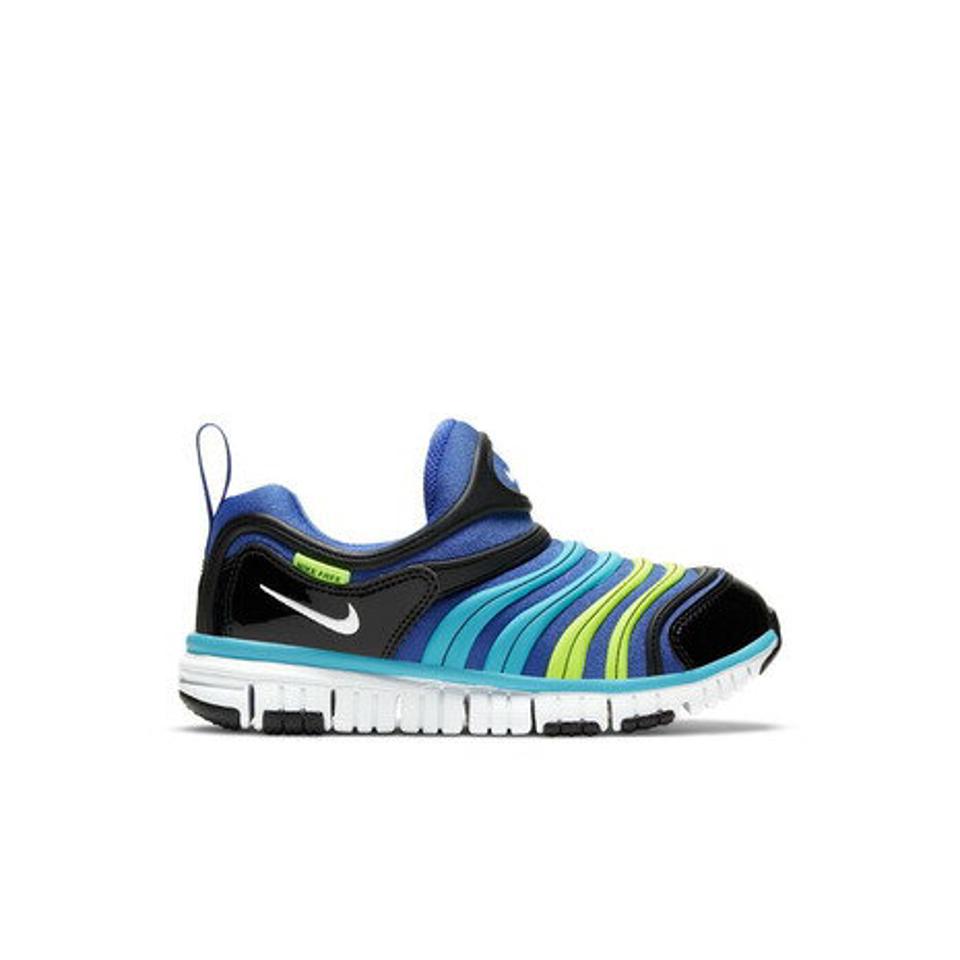 ナイキ（NIKE）（キッズ）ダイナモ フリー PS ブルー 343738-434 ジュニア スニーカー スポーツシューズ シューレース 紐なし 運動靴
