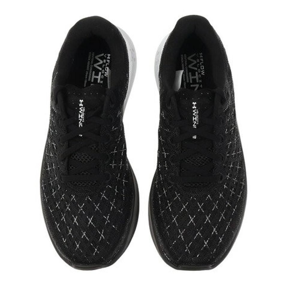 アンダーアーマー（UNDER ARMOUR）（レディース）ランニングシューズ フロー ベロシティ ウインド 2 ブラック 3024911 003 スニーカー トレーニング 軽量