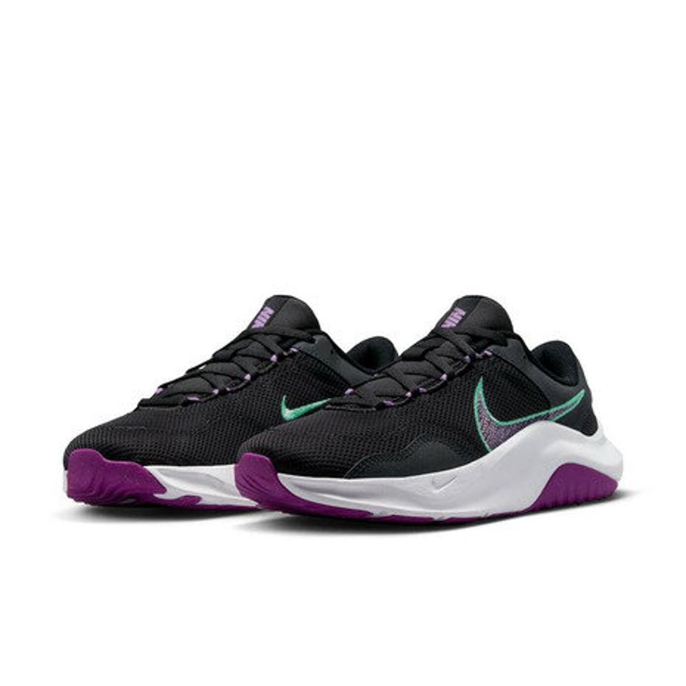 ナイキ（NIKE） ウィメンズ レジェンド エッセンシャル 3 NN DM1119-003 フィットネス ジム ブラック 黒 レディース シューズ 室内 運動靴 （レディース）