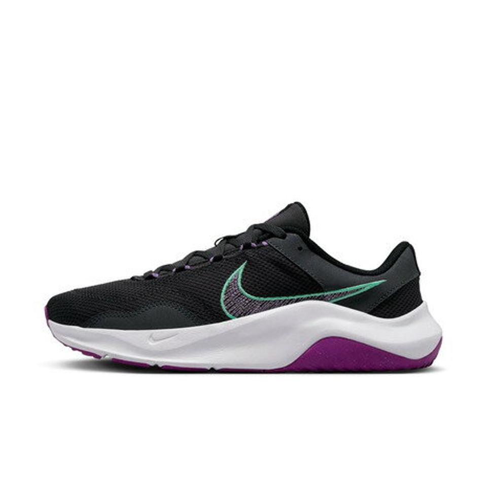 ナイキ（NIKE） ウィメンズ レジェンド エッセンシャル 3 NN DM1119-003 フィットネス ジム ブラック 黒 レディース シューズ 室内 運動靴 （レディース）