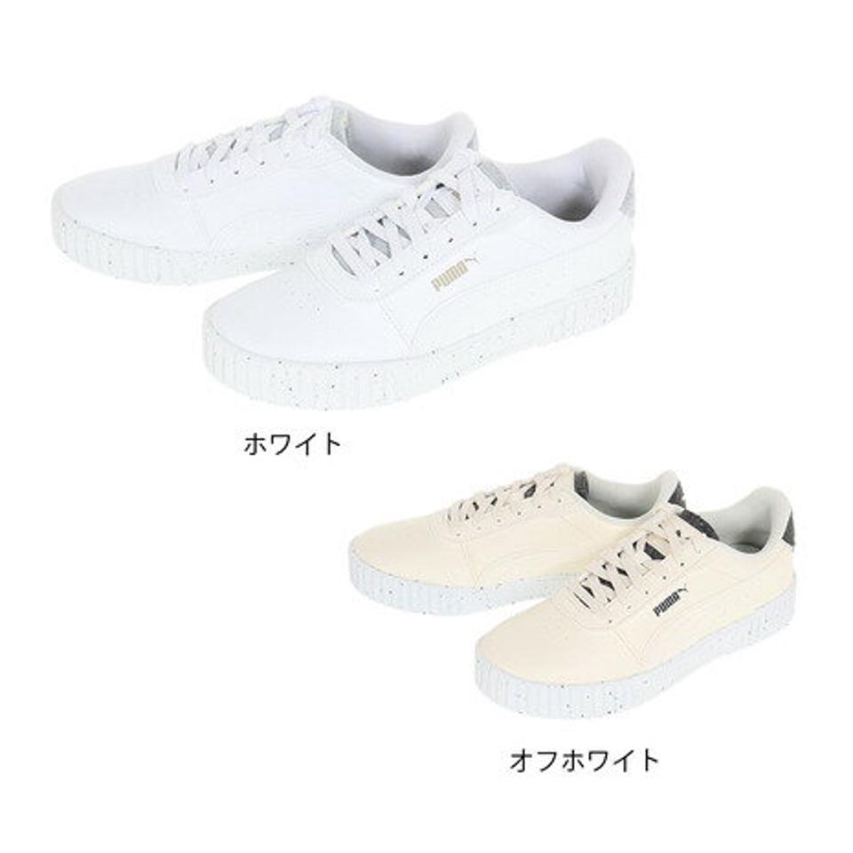プーマ（PUMA）（レディース）スニーカー キャリーナ 2.0 ベター ホワイト オフホワイト 386659 レディース スニーカー シューズ