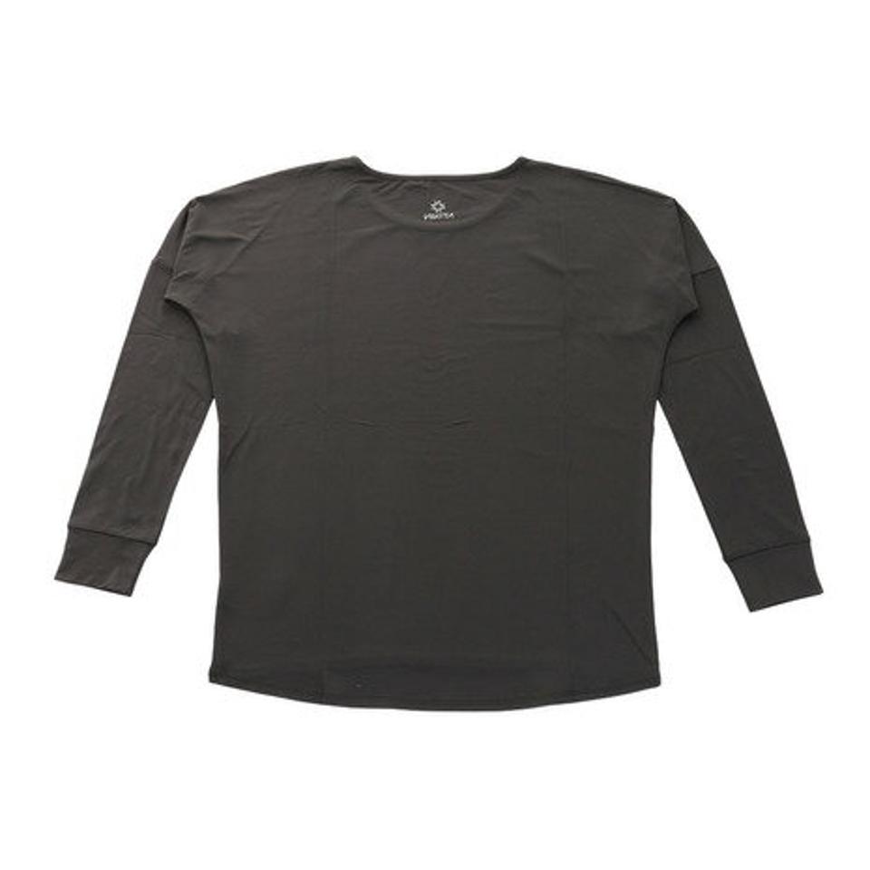 ニキータ（NIKITA）（レディース）BLOSSOM SOLID 長袖Tシャツ NSS20059 BLK