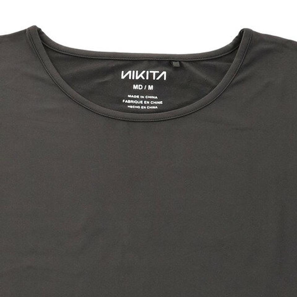 ニキータ（NIKITA）（レディース）BLOSSOM SOLID 長袖Tシャツ NSS20059 BLK