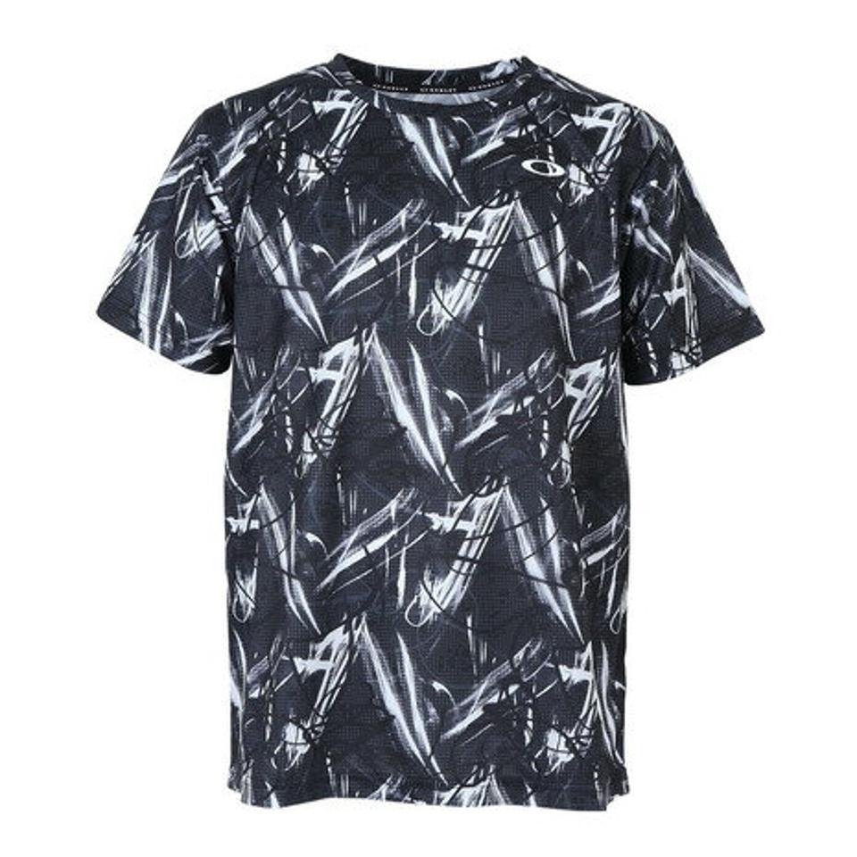 【2/25〜2/26 48h限定 エントリー＆対象4店舗買い回りで最大P10倍！】オークリー（OAKLEY）（メンズ）テニスウェア Slant Graphic Tシャツ 6.0 FOA404189-00G 吸汗