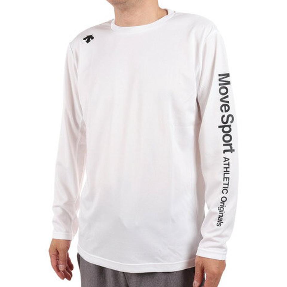デサント（DESCENTE）（メンズ）DRYMESH ロングスリーブシャツ DMMUJB51 WH