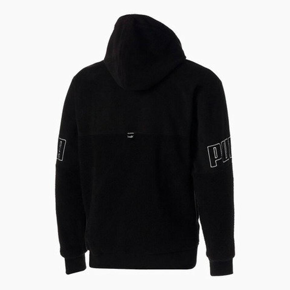 プーマ（PUMA）（メンズ）POWER フルジップ フーディー 672447 01 BLK