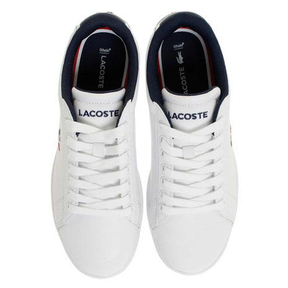ラコステ（LACOSTE）（レディース）スニーカー レディース CARNABY EVO TRI 1 SFA0048-407 ホワイト 白 通学 学生