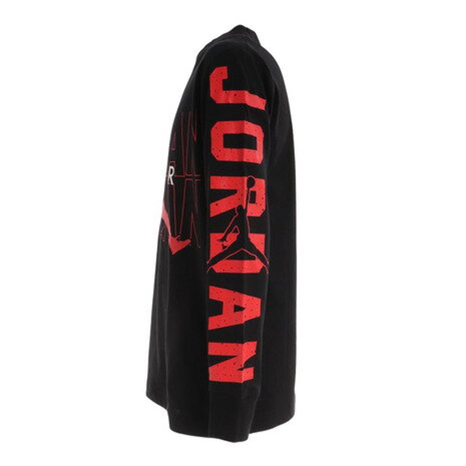 【10/26 10:00〜10/28 23:59迄 エントリー＆対象3店舗買い回りで最大P10倍！】ジョーダン（JORDAN） 長袖プリントTシャツ 95B886-023 （キッズ）