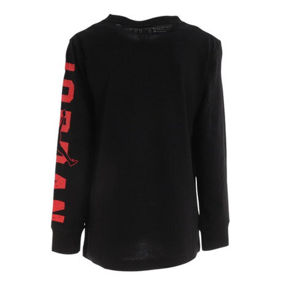 【10/26 10:00〜10/28 23:59迄 エントリー＆対象3店舗買い回りで最大P10倍！】ジョーダン（JORDAN） 長袖プリントTシャツ 95B886-023 （キッズ）