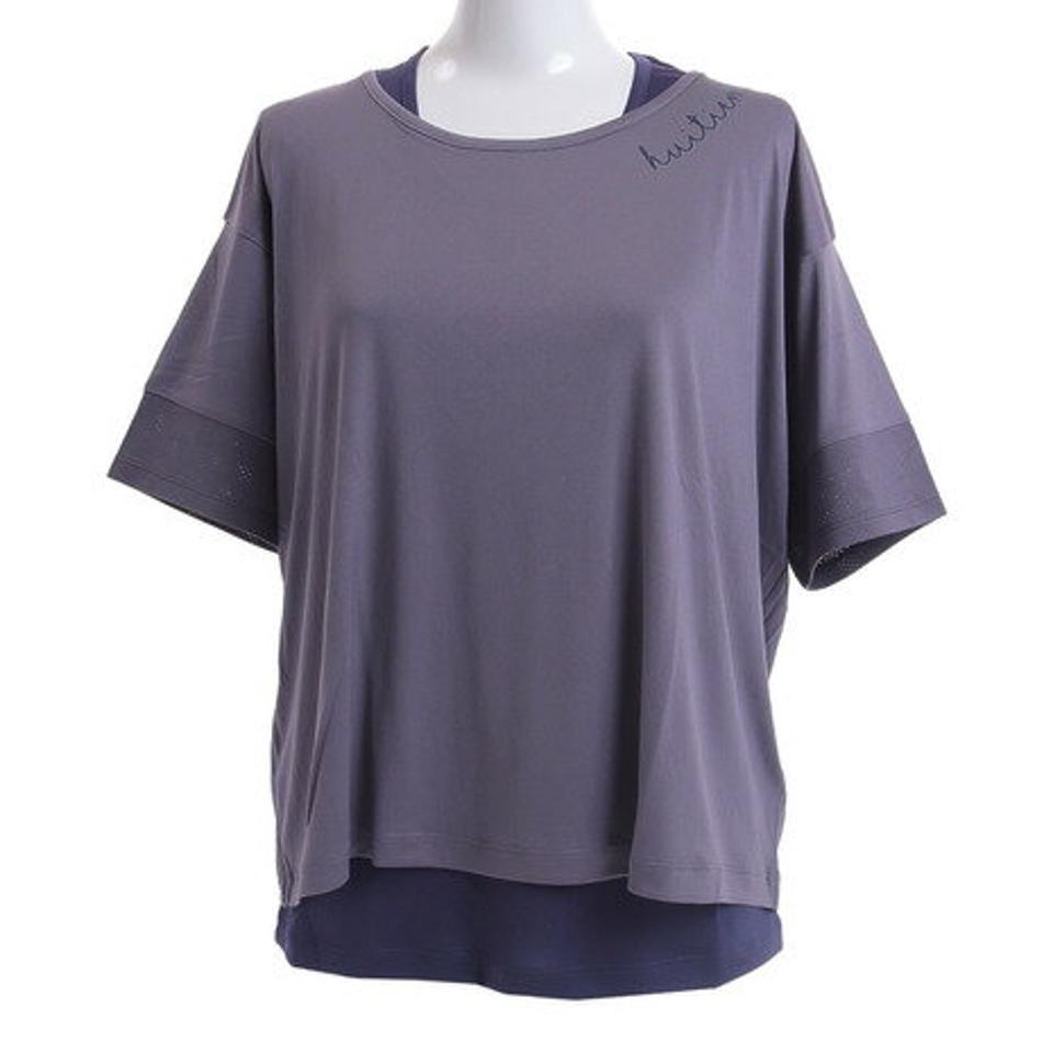 ウィッテム（HUITIEME）（レディース）FT/DRY ビッグTシャツ&タンクトップ HU19FDSK821001DGRY