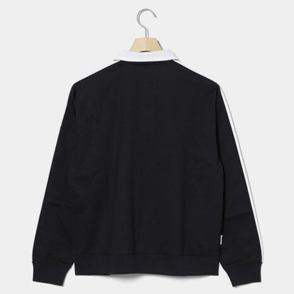 ROSASEN A-Line ハーフジップ長袖シャツ 048-26311-098 （レディース）