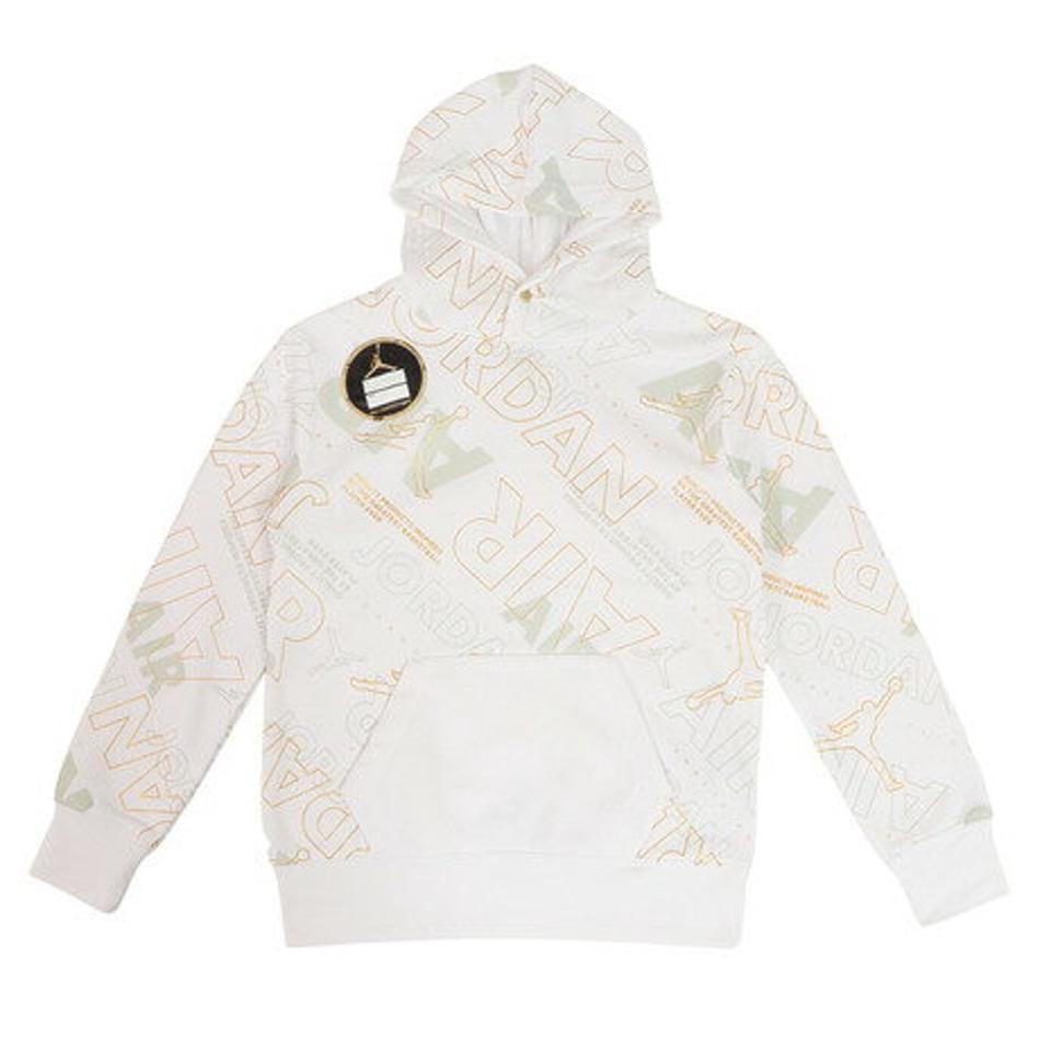 ジョーダン（JORDAN）（キッズ）JORDAN HOLIDAY SHINE AIR AOP PO フーディ 95C017-001