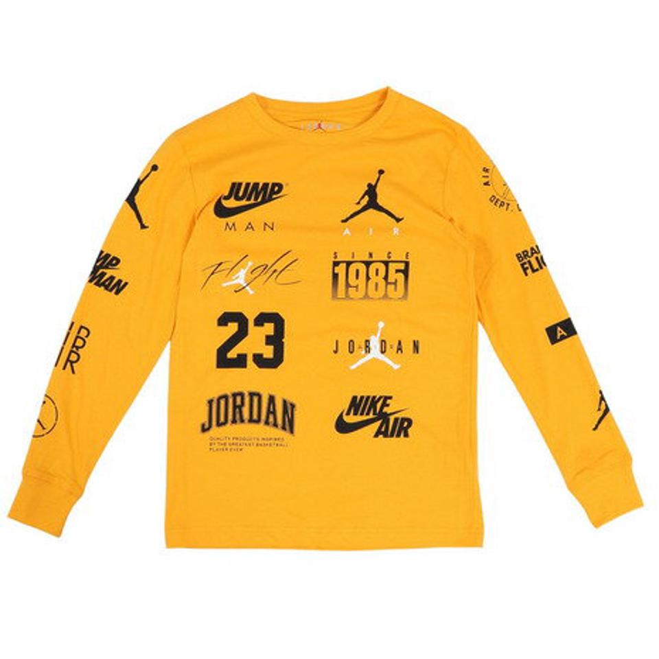 ジョーダン（JORDAN）（キッズ）JORDAN LONG SLEEVE GRAPHIC シャツ 95B834-Y2Z