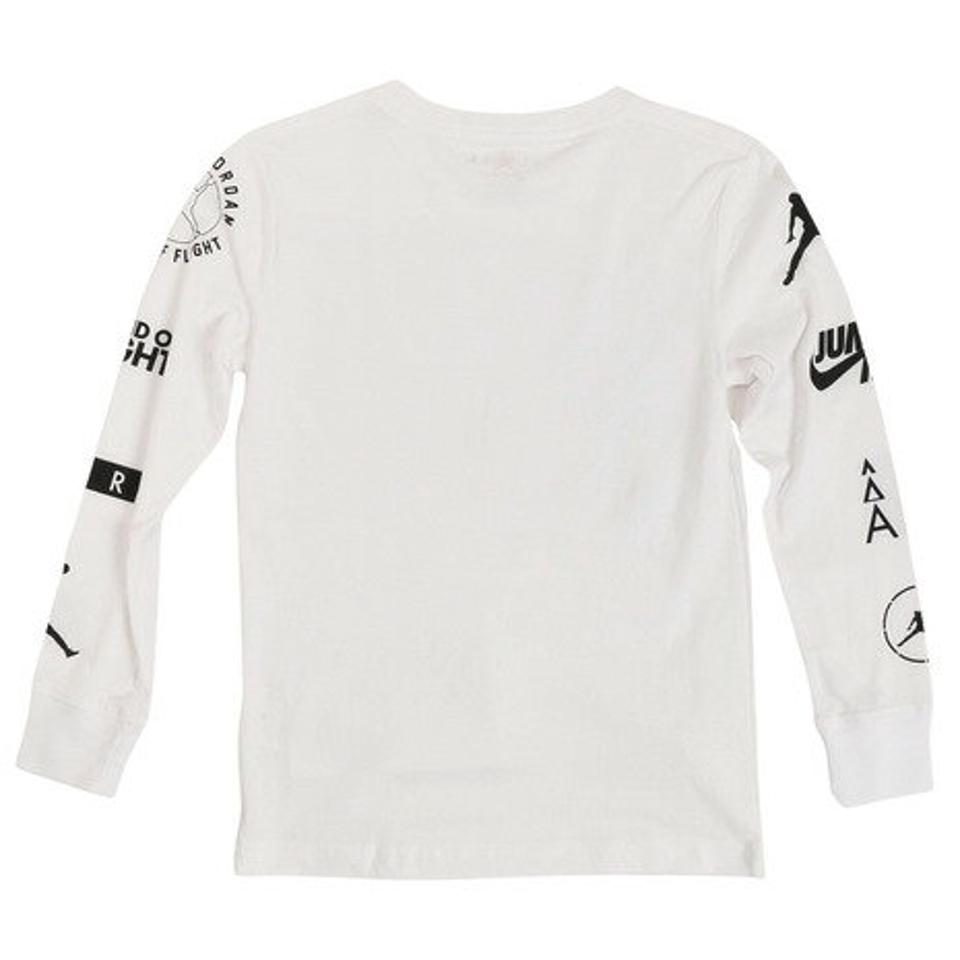 【3点10%OFFクーポン対象！9/28まで】ジョーダン（JORDAN）（キッズ）長袖プリントTシャツ 95B834-001