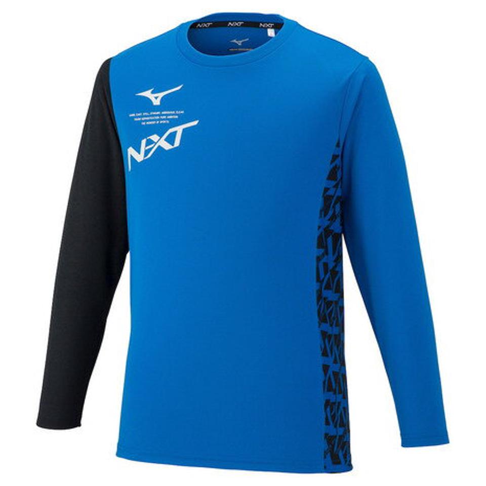 【3/25 24h限定 エントリー＆対象3店舗買い回りで最大P10倍！】ミズノ（MIZUNO）（メンズ）テニスウェア N-XT Tシャツ 長袖 32JA274026