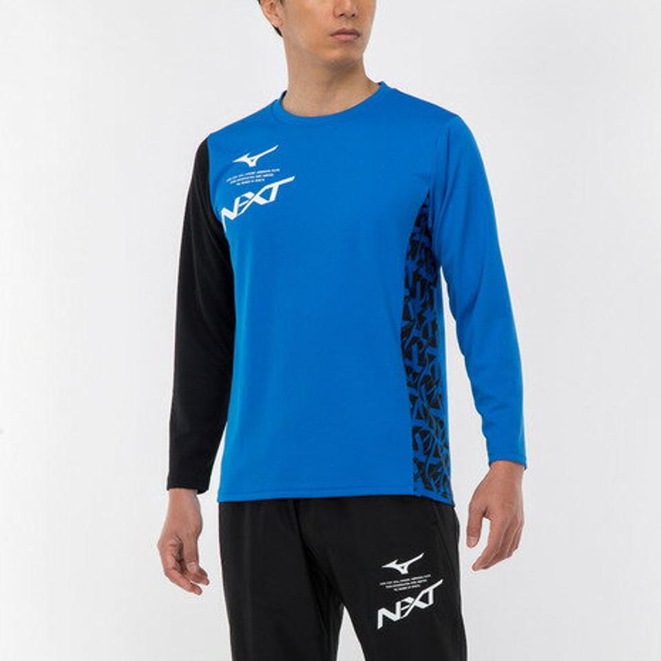 【3/25 24h限定 エントリー＆対象3店舗買い回りで最大P10倍！】ミズノ（MIZUNO）（メンズ）テニスウェア N-XT Tシャツ 長袖 32JA274026