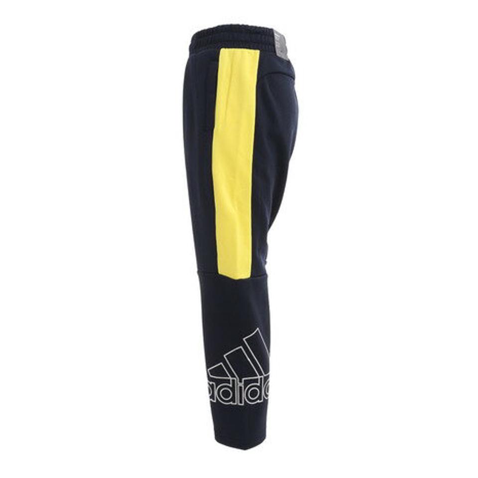 アディダス(adidas)(キッズ)YB カラーブロック BOS 裏起毛パンツ CN656-HM9594