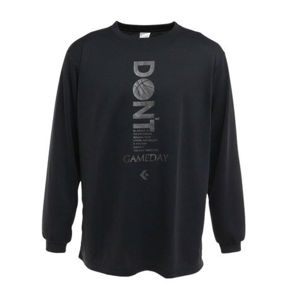 コンバース（CONVERSE） バスケットボールウェア ロンT プリント長袖Tシャツ CB222366L-1919 （メンズ）