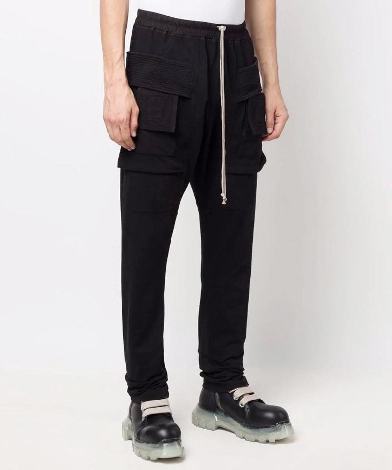 DRKSHDW ダークシャドウ メンズ パンツ CREATCH CARGO DRAWSTRING DU02B4376 RIG カーゴ ブランド ボトムス ブラック カーゴパンツ 送料無料