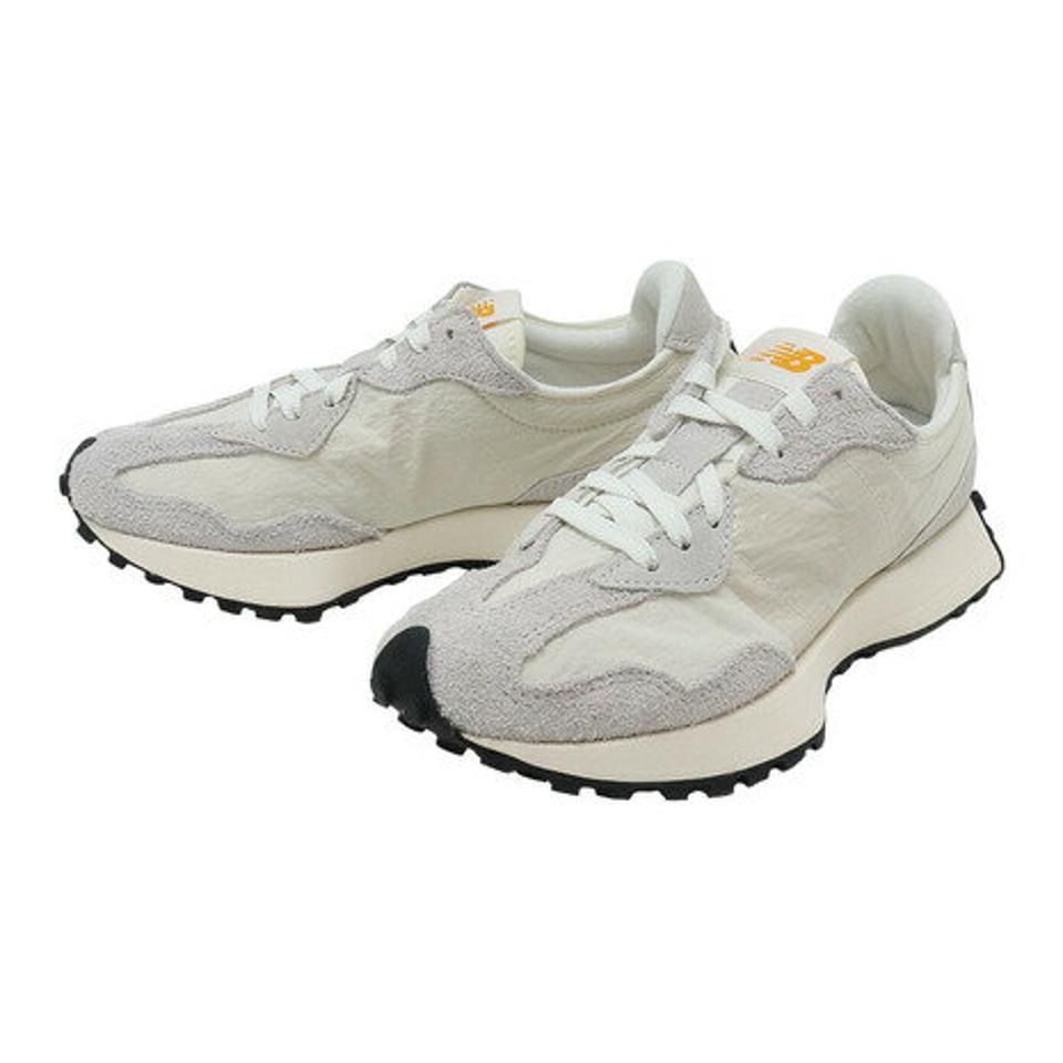ニューバランス（new balance）（メンズ）スニーカー 327 MS327 CJ D グレー 厚底 スエード ナイロン ビックロゴ リンクコーデ 通勤 通学 オールシーズン