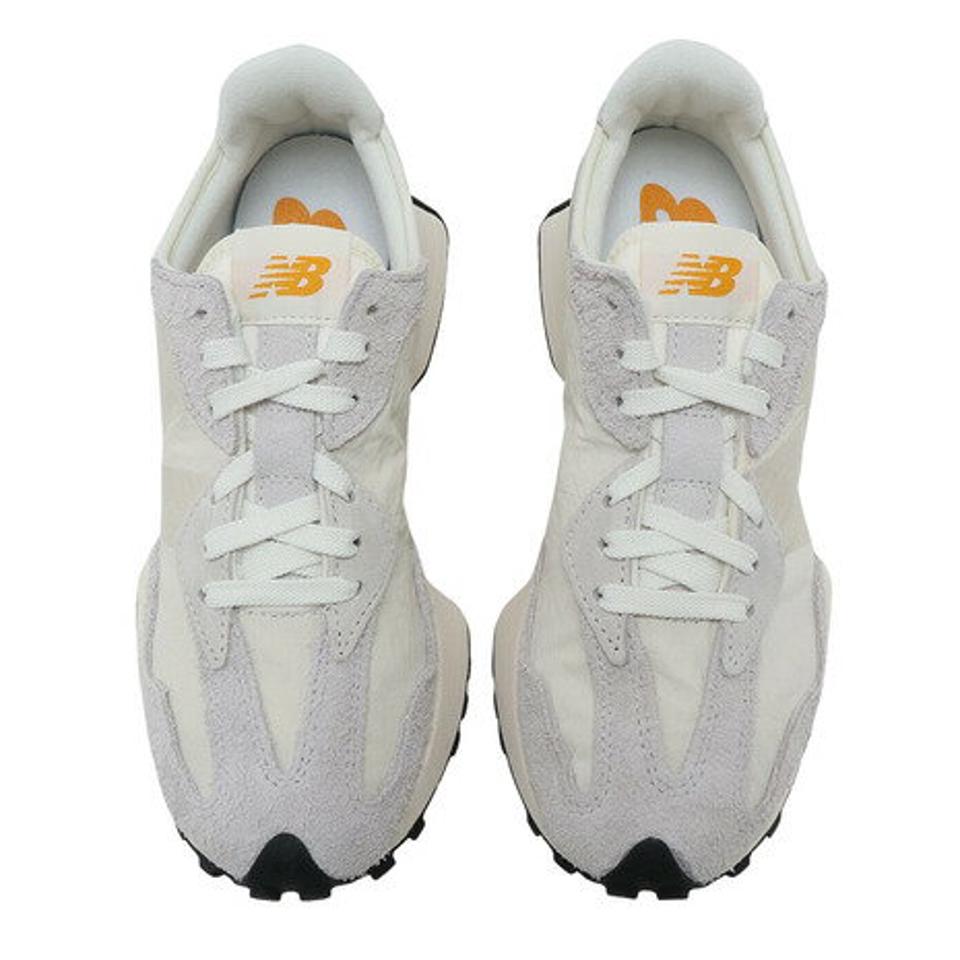 ニューバランス（new balance）（メンズ）スニーカー 327 MS327 CJ D グレー 厚底 スエード ナイロン ビックロゴ リンクコーデ 通勤 通学 オールシーズン