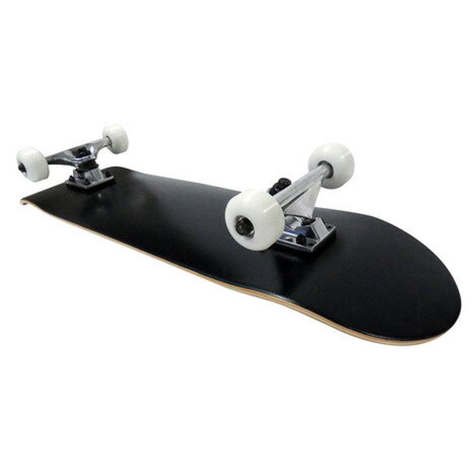 サーパストレーディング（SURPATHTRADING） スケートボード 31.25×7.75インチ BLK 黒 ブランク コンプリート【ラッピング不可商品】 （メンズ、レディース）