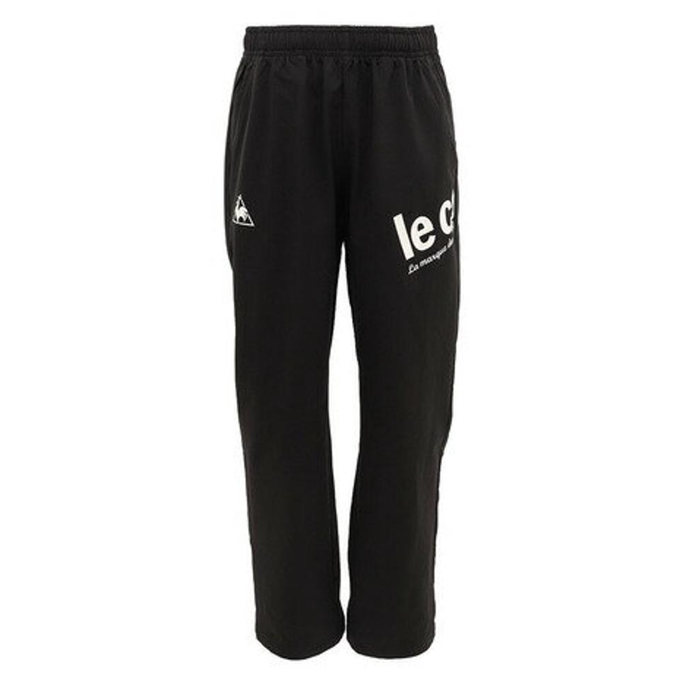 【スポーツデー エントリーでP5倍!4/3 9:59迄】ルコック スポルティフ(Lecoq Sportif)(キッズ)ガールズ クロスロングパンツ QMJPJG21XB BLK