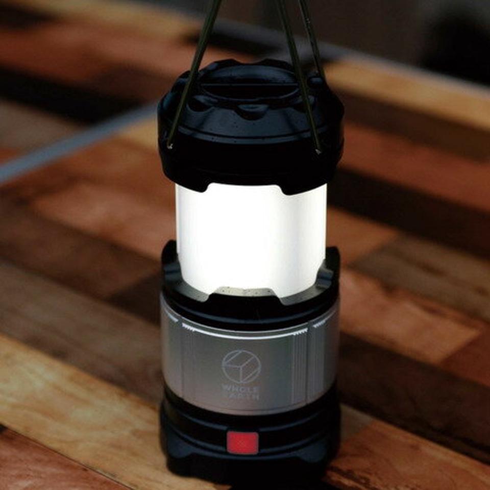 ホールアース（Whole Earth） ランタン キャンプ フォールディング コンブリオ WE23DH58 伸縮 コンパクト 光量調整 アウトドア 防災 ※お一人様一点限り