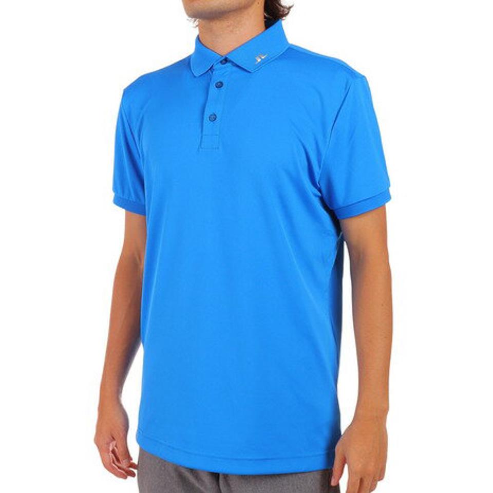 JLINDEBERG（メンズ）ゴルフウェア 吸汗速乾 ストレッチ エコテックス バックブリッジ 半袖ポロシャツ 071-26346