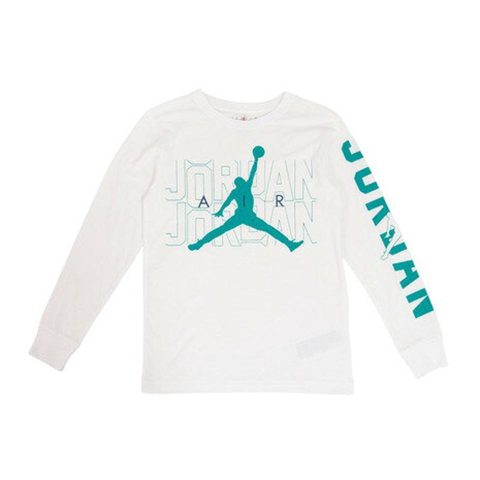 ジョーダン（JORDAN）（キッズ）JORDAN BACK SCREEN SLEEVE GRAPHIC Tシャツ 95B886-001