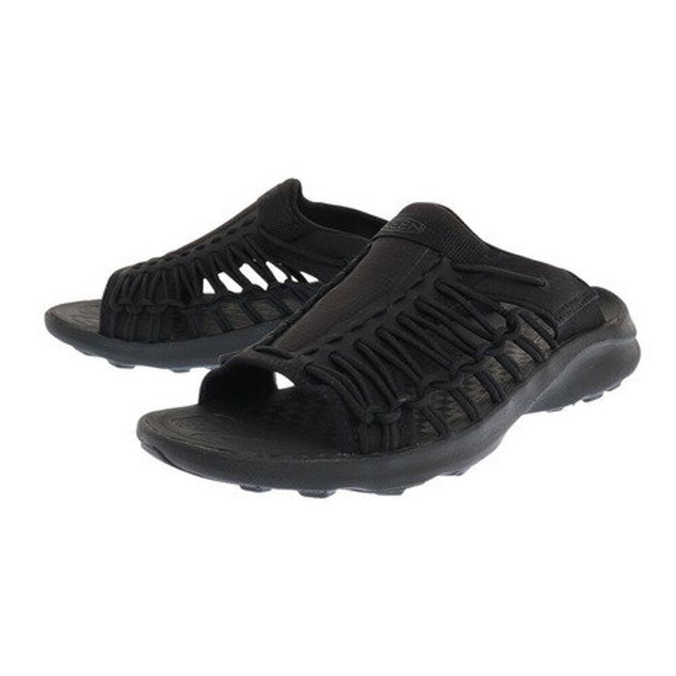 【4/10限定！エントリーで最大100％ポイントバック】キーン（KEEN）（メンズ）ユニーク スニーク スライド UNEEK SNK SLIDE ブラック 黒 Black 1024894 メンズ シューズ
