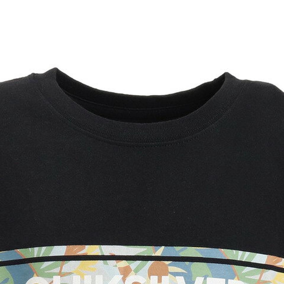 クイックシルバー（Quiksilver） FRONT LINE ST KIDS キッズ Tシャツ 半袖 REGULAR FIT KST201110BLK （キッズ）