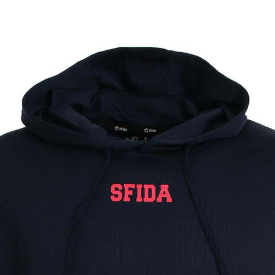 スフィーダ（SFIDA）（メンズ）サッカー ウェア メンズ フード付き 長袖 プラクティスシャツ SA-20A07 NVY