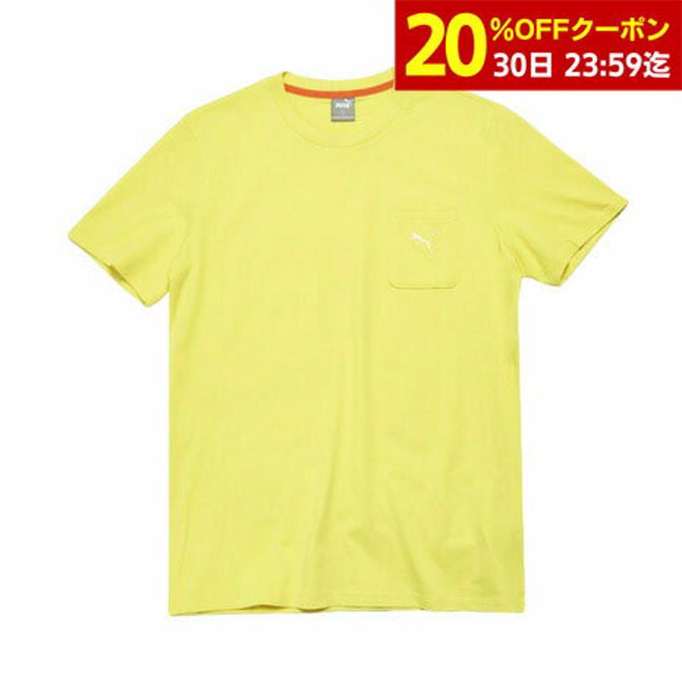 【6/5 24h限定 エントリー＆対象4店舗買い回りで最大P10倍！】プーマ（PUMA）（メンズ、レディース）SUPER PUMA 半袖Tシャツ 589888 02 YEL