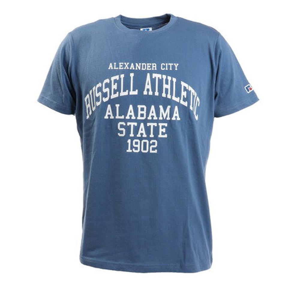 ラッセル（RUSSELL） BD カレッジ 半袖Tシャツ RBM21S0020 BLU （メンズ）