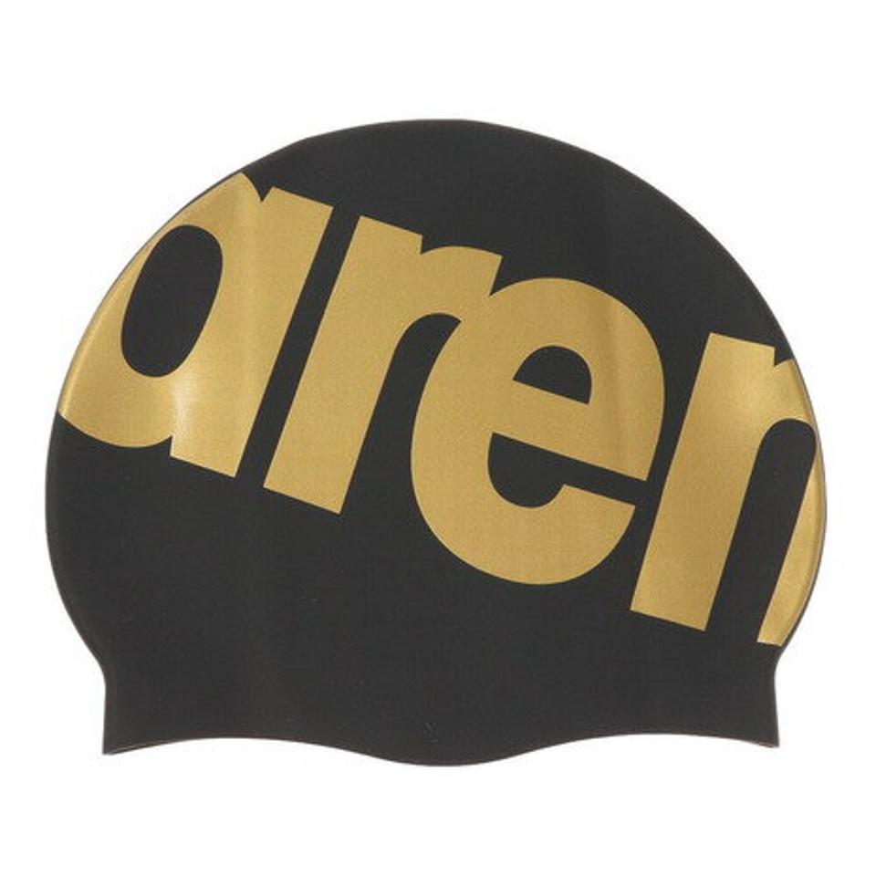 アリーナ（ARENA） 水泳 キャップ グラフィックシリコンキャップ FAR-0905 BKGD （メンズ、レディース）
