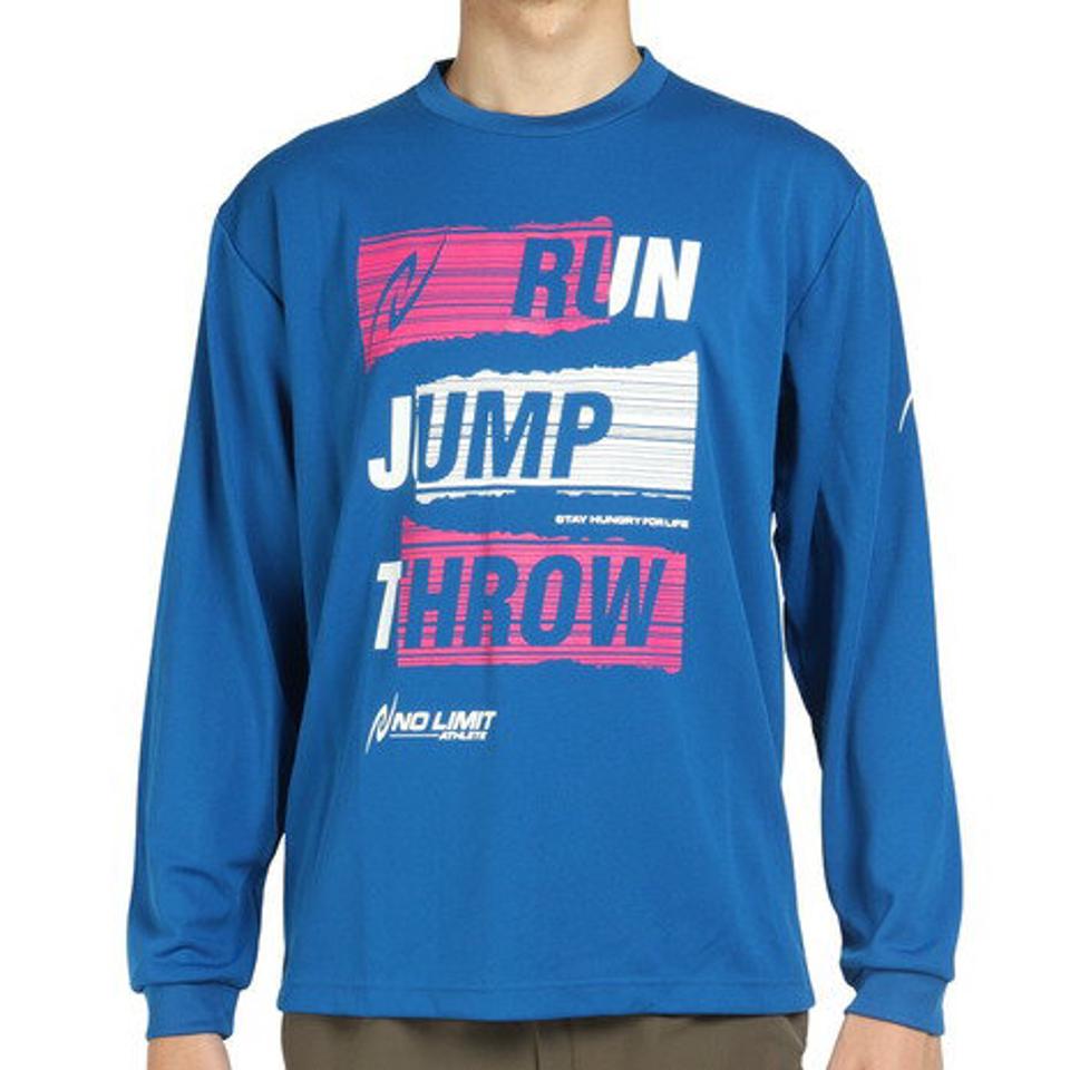 ニシスポーツ（NISHI）（メンズ）陸上ウェア シャツ アスリートプライド 長袖Tシャツ 2811A056